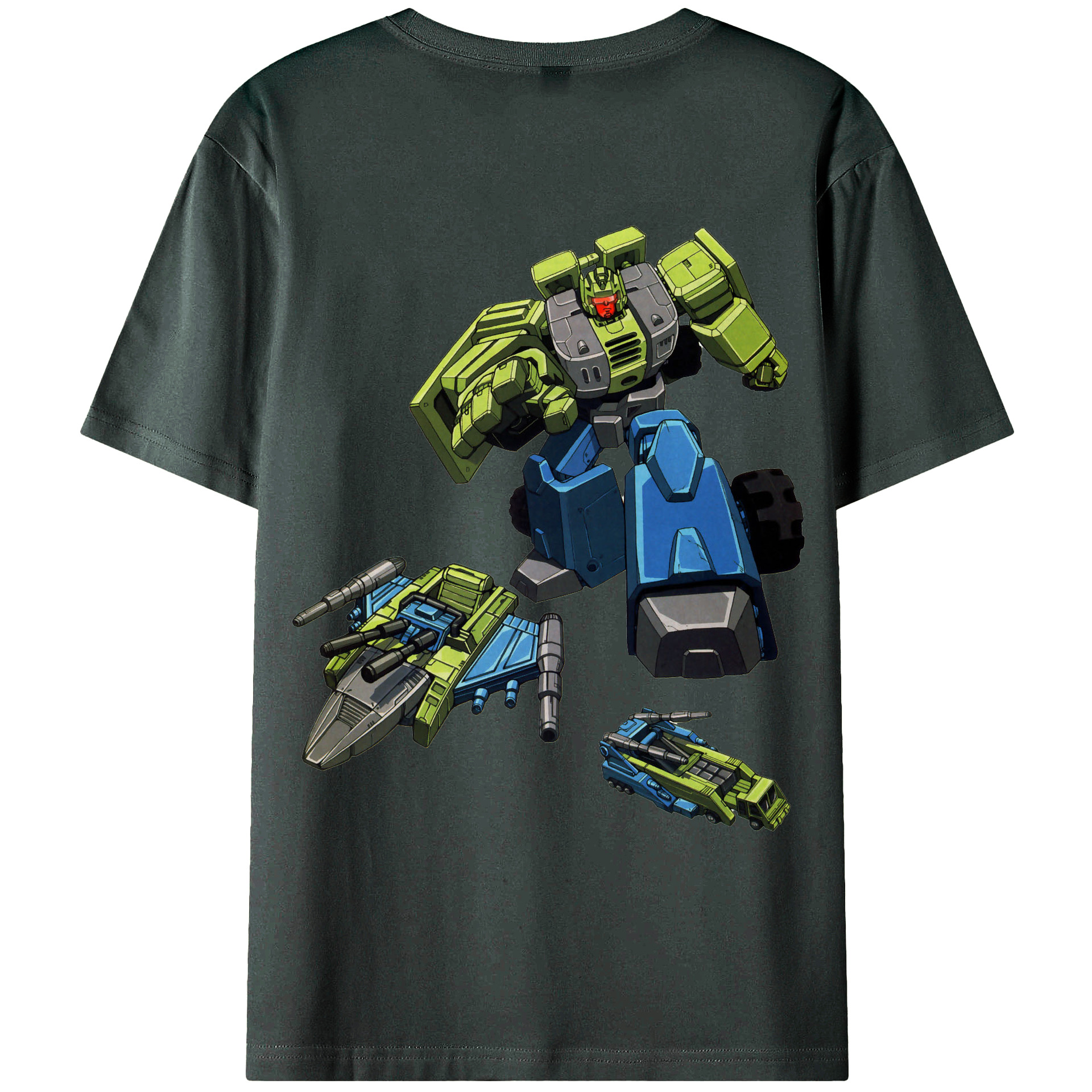 （画像用）  綿100％ メンズ半袖Tシャツ（バックプリント） 通気性